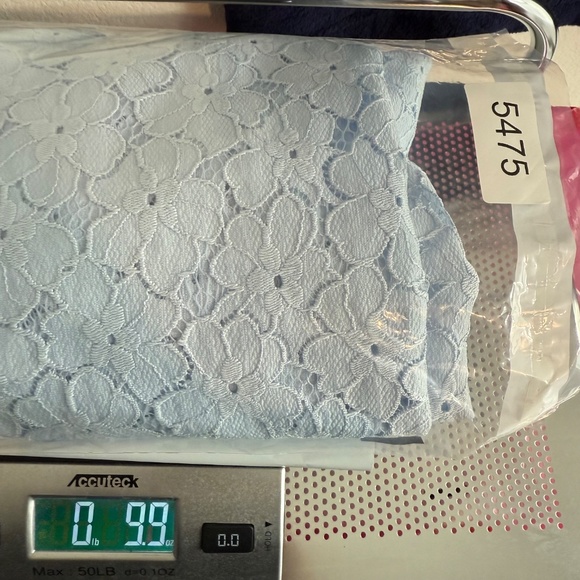 Arula Top Women A 1X NEW Blue Cottagecore Lace Long Sleeve Cropped Puff Sleeves - Picture 11 of 11